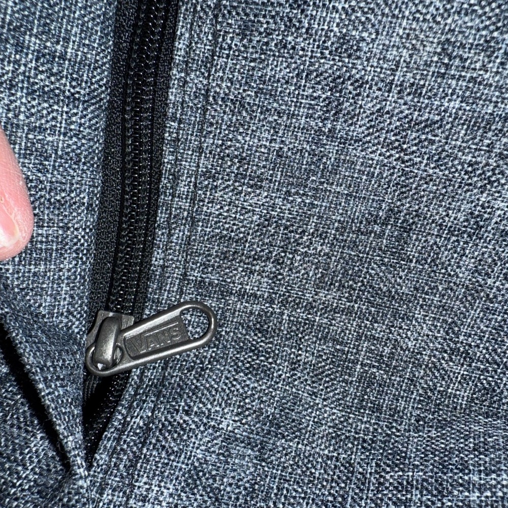 Vans Realm Classic Backpack Gray Heathered Laptop Sleeve - Picture 7 of 8